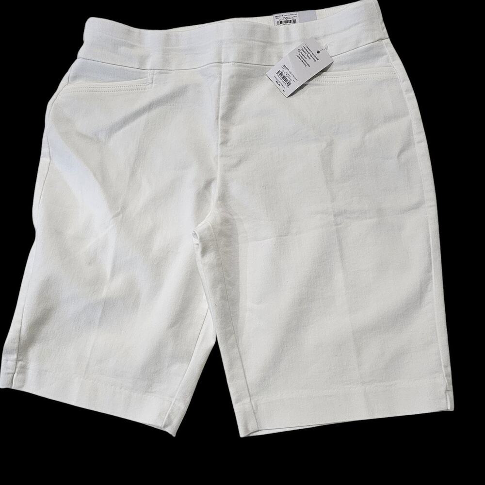 Croft & Barrow Bermuda Jeans Shorts Women's  12 Stretch NWT